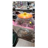 GLASS CANISTER WITH LID