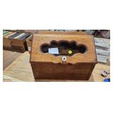 WOODEN BREAD BOX