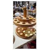 WOODEN PIPE HOLDER