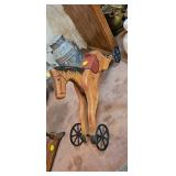 WOODEN HORSE TOY
