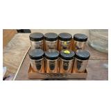 VINTAGE METAL SPICE CONTAINERS