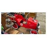 FIRETRUCK PEDAL CAR