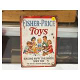 FISHER PRICE TOYS SIGN
