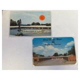 VINTAGE STONE BRIDGE MOTEL FAYETTEVILLE POST CARDS