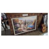 FRAMED FLORAL PICTURE DECOR