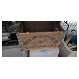 VINTAGE SEVEN UP WOODEN CRATE