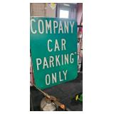 CAR PARKING SIGN