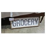 GROCERY SIGN DECOR