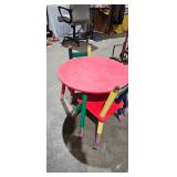 CHILDS TABLE AND CHAIRS