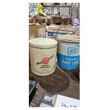 ICE CREAM / LARD TIN