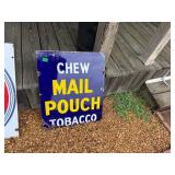 CHEW MAIL POUCH TOBACCO SIGN