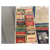 VINTAGE ROAD MAPS / INFORMATION CENTER