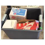 TOTE OF VARIOUS PARTS