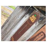 VINTAGE MAIL POUCH THERMOMETER
