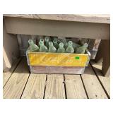 VINTAGE COKE CRATES AND BOTTLES