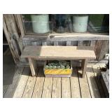 WOODEN BENCH