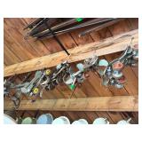 LOT OF VINTAGE ROLLER SKATES