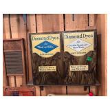 DIAMOND DYES DISPLAY CABINET