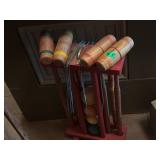 VINTAGE CROQUET GAME SET