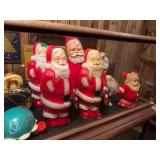 SANTA BLOW MOLDS ETC