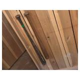 TWO VINTAGE WOODEN BATS