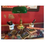 DESK LAMP / OTHER VINTAGE ITEMS