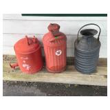 LOT OF VINTAGE CANS