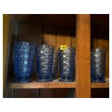 8 BLUE GLASSES