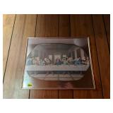 LAST SUPPER FRAMED PRINT