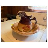 VINTAGE MCCOY PITCHER AND BOWL