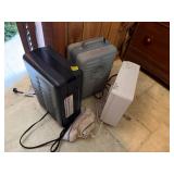 TWO HEATERS AND FAN