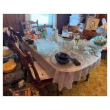 DINING TABLE AND CHAIRS