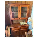 WOODEN KITCHEN HUTCH CABINET