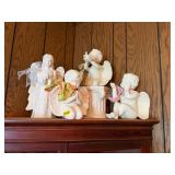 LOT OF CERAMIC ANGELS