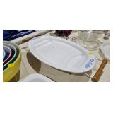 CORNING WARE PLATTER 
