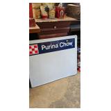 PURINA CHOW SIGN