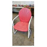 METAL PATIO CHAIR
