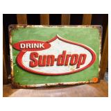 SUNDROP METAL SIGN