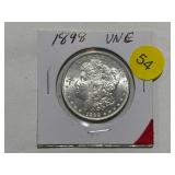1898 MORGAN SILVER DOLLAR