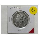 1897 O MORGAN SILVER DOLLAR