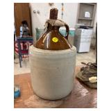 STONEWARE CROCK JUG