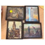 VINTAGE FRAMED PICTURES