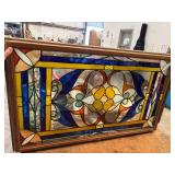 STAINED GLASS FRAMED