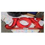 JOY METAL SIGN