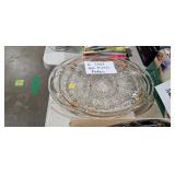 GOLD TRIMMED PLATTERS