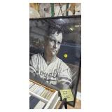 GEORGE BRETT BASEBALL POSTER FRAMED