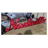 METAL NASHVILLE SIGN