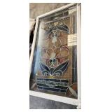 FRAMED STAINED GLASS