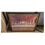FRAMED LAST SUPPER PICTURE