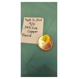 COPPER ROUND